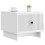 VidaXL vidaXL Coffee Table High Gloss White 49 x 50 x 40 cm Engineered Wood 5