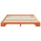 VidaXL vidaXL Bed Frame Brown 200 x 220 cm Solid Pine Wood 5