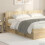 VidaXL vidaXL Headboard Cabinet with Storage Sonoma Oak Engineered Wood 1
