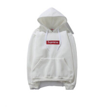 (White,S)Mens Plain Pullover Hoodies Casual Hooded Sweatshirts Long Sleeve Tops Classic