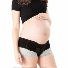 Adjustable pelvic belt for maternity support and pain relief