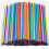 1000 Pcs Colorful Long Disposable Plastic Drinking Straws 1