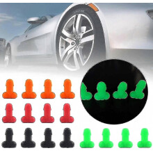 Prank Luminous Valve Stem Caps, 4pcs Glow in The Dark Tire Accessories