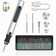 Mini máquina de grabado eléctrica recargable por USB, bolígrafo de grabado inalámbrico, herramienta rotativa
