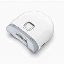 Electric Automatic Nail Clipper 2 in 1 White with Light USB Rechargeable
