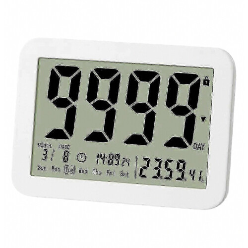 9999-Tage-Digital-Countdown-Timer mit großem Bildschirm