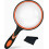 Large 10X Magnifier Handheld for Kids Elderly Non-Slip Soft Grip 1