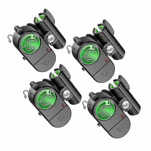 4pcs Fishing Bite Alarm Sensitive Electronic Sound Bite Alert Indicator