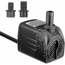 1500l/h 25w Submersible Water Pump, Ultra Quiet Aquarium Pump with 48hs Dry Burning