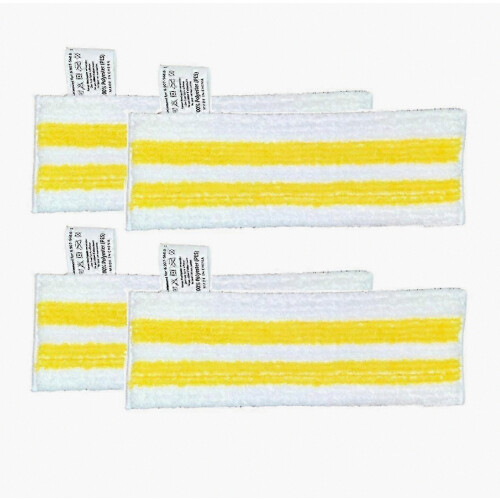 4er-Pack Mikrofaser-Bodentücher für Kärcher Easyfix SC2, SC3, SC4, SC5