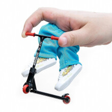 Mini Finger Scooter Alloy Finger Scooter Set With Mini Scooters,finger Pants Shoes