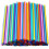 1000 Pcs Colorful Plastic Long Disposable Drinking Straws - XN 1