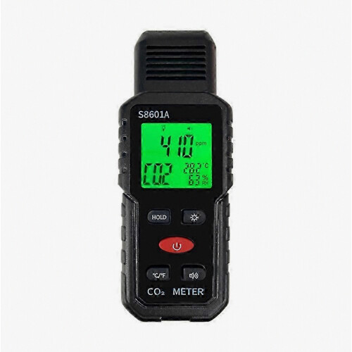 3-in-1 CO2-Messgerät, Handluftqualitätsmonitor, 5000 ppm CO2-Messgerät, Kohlendioxid-Messung