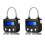 2x Time Lock Electronic Timer Lock Household Temporary Lock Time Lock Electronic Lock Countdown 1