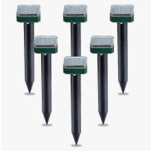 6 Pcs Solar Powered Snake Repellent For Outdoors,ultrasonic Snake Repellent,solar Snake Repellent F