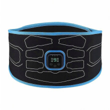 Smart EMS Allenatore Addominale Stimolatore Muscolare Tonificatore Fitness Vibrante Cintura Vita Cintura Dimagrante Elettrica per la Pe