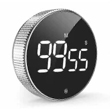 LED-Digital-Küchentimer für Kochen, Duschen, Lernen, Stoppuhr, Wecker YVL