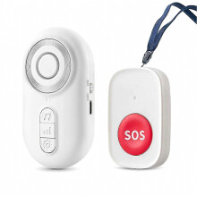 Caregiver Pager Wireless Nurse Call Buttons for Elderly Monitoring SOS Alert System Portable Alarm C