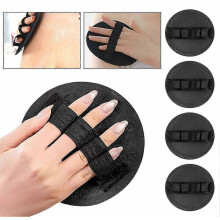 4PCS Magic Body Exfoliating Scrubber Glove, Painless Dead Skin Removal, Mud Removing Bath Sponge for Women & Men