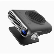 12V/24V autokachel met digitaal display en snelle voorruitontwaseming voor gebruik in de wintercabine