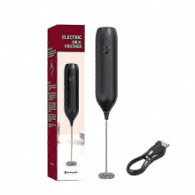 Elektrischer Mini-Schaumbereiter mit USB-Aufladung, tragbar, für Getränke, Kaffee, Latte und Matcha