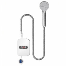 3500w Small Electric Instant Water Heater Shower Head Set+dgi