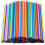 1000 Pcs Colorful Plastic Long Disposable Drinking Straws 1