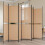 VidaXL vidaXL 6-Panel Room Divider Beige 300 x 180 cm Fabric 1