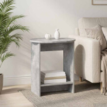 vidaXL Side Table Concrete Grey 50 x 39,5 x 55 cm Engineered Wood