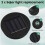 2 Pack Top Solar Panel Replacement Lid for Outdoor Lantern Light Cover 5
