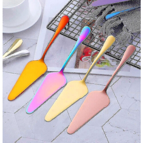 1 Pc Multi-use Cake Shovel - Pie Pizza Cheese Server Stainless Steel Divider Knife 1