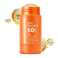 (01) Sunscreen Stick 30g Moisturizing Lightweight Non-Sticky Protection Travel Size Sunscreen for Sea Beach Travel Vacations Sports