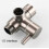 G1/2 3 Way Brass Shower Arm Diverter Valve, Bathroom Shower System Replacement Part 4