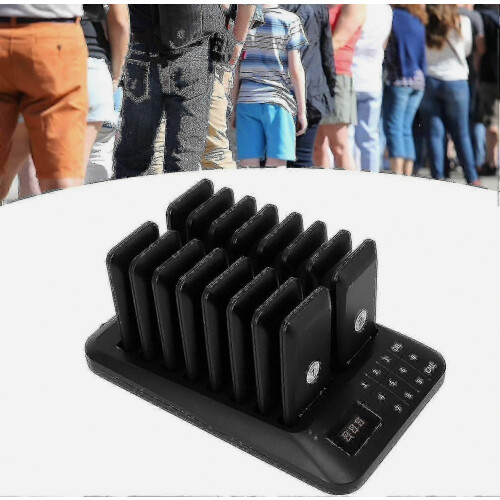 Wireless Restaurant Alert System 16 PCS with Touch Screen Buzzer 1