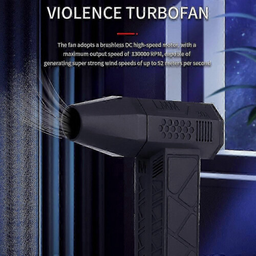 Μοντέλο X3 130000RPM Υψηλής Ισχύος Κινητήρας χωρίς Ψήκτρες Turbo Ανεμιστήρας 200W 1