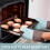5pc Blue Silicone Oven Mitts Set Heat Resistant for Cooking Baking 4