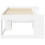 VidaXL vidaXL Kids'Bed Frame with Storage White 75 x 190 cm Engineered Wood 4
