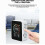 CO2 Measurement Device with Temperature and Humidity Display, White 4
