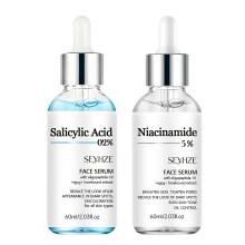 2-Pack Salicylic Acid And Niacinamide Serum. with 5% Niacinamide, Ceramides, Centella. Brightens, Firms, Minimizes