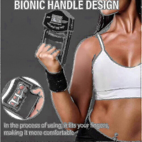 Grip Strength Tester, 396lbs/180kg Digital Hand Dynamometer Grip Strength Meter Usb Lcd Screen Hand 2