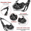 Super Metal Muzzle Dog Muzzles Leather Muzzle For Large Dogs 4