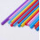 1000 Pcs Colorful Plastic Long Disposable Drinking Straws 2