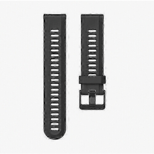 Λουράκι ρολογιού σιλικόνης μαύρο 22 χιλ. Garmin Forerunner 955/945/935/g μαύρο 22 χιλ. 1