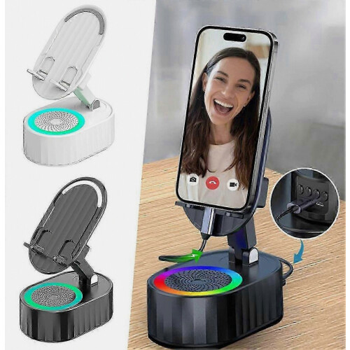 5 in 1 Wireless Speaker Multifunctional Desktop Live Broadcast Stand for Most Phone Type 1