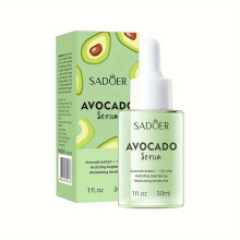 (30ml) Esencia facial de leche de aguacate.Hidratante, suave y delicado Beige Claro.aumentar la elasticidad.Mejora lo seco y
