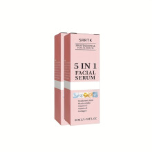 (30ML*2) Facial Serum, 5-in-1 with Hyaluronic Acid Collagen Niacinamide Vitamins C and E, Pore Minimizing Oil Control Hydrating,