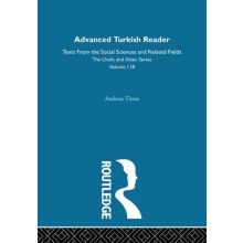 Advanced Turkish Reader by Andreas Tietze Hardcover Book