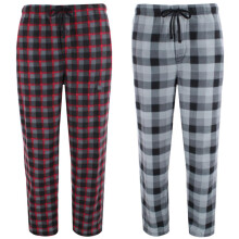 Fruit of the Loom Men's Flannel Pyjama Pant (Pack of 2)