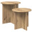 VidaXL vidaXL Side Table Set with Storage 2 pcs Artisan Oak Engineered Wood 4
