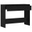 VidaXL vidaXL Console Table Black Oak 100 x 35 x 76.5 cm Engineered Wood 4